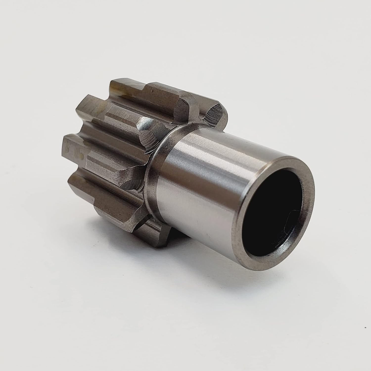 9-Tooth Starter Drive Jackshaft Assembly for 1989-1993 Harley Big Twin Evolution – Includes Pinion Gear, Coupling, Jackshaft Extension, Output Shaft Coupling, Spring, Bolt w/Lock Plate, Retaining Clip