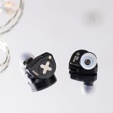 Linsoul SIMGOT EW300 Ecouteurs Intra-Auriculaires 1DD+1Planar+1PZT Hybrid Driver, Écouteurs filaires IEM, Ecouteurs Gaming avec Embouts détachables, câble IEM OFC plaqué Argent (EW300 HBB) - 5