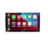 CAR710-4 7-inch Certified Apple CarPlay Android Auto | Double DIN Touchscreen Car Stereo Radio | Bluetooth Hands Free Calling & Music Streaming | Backup Camera Input | USB Playback & Charging