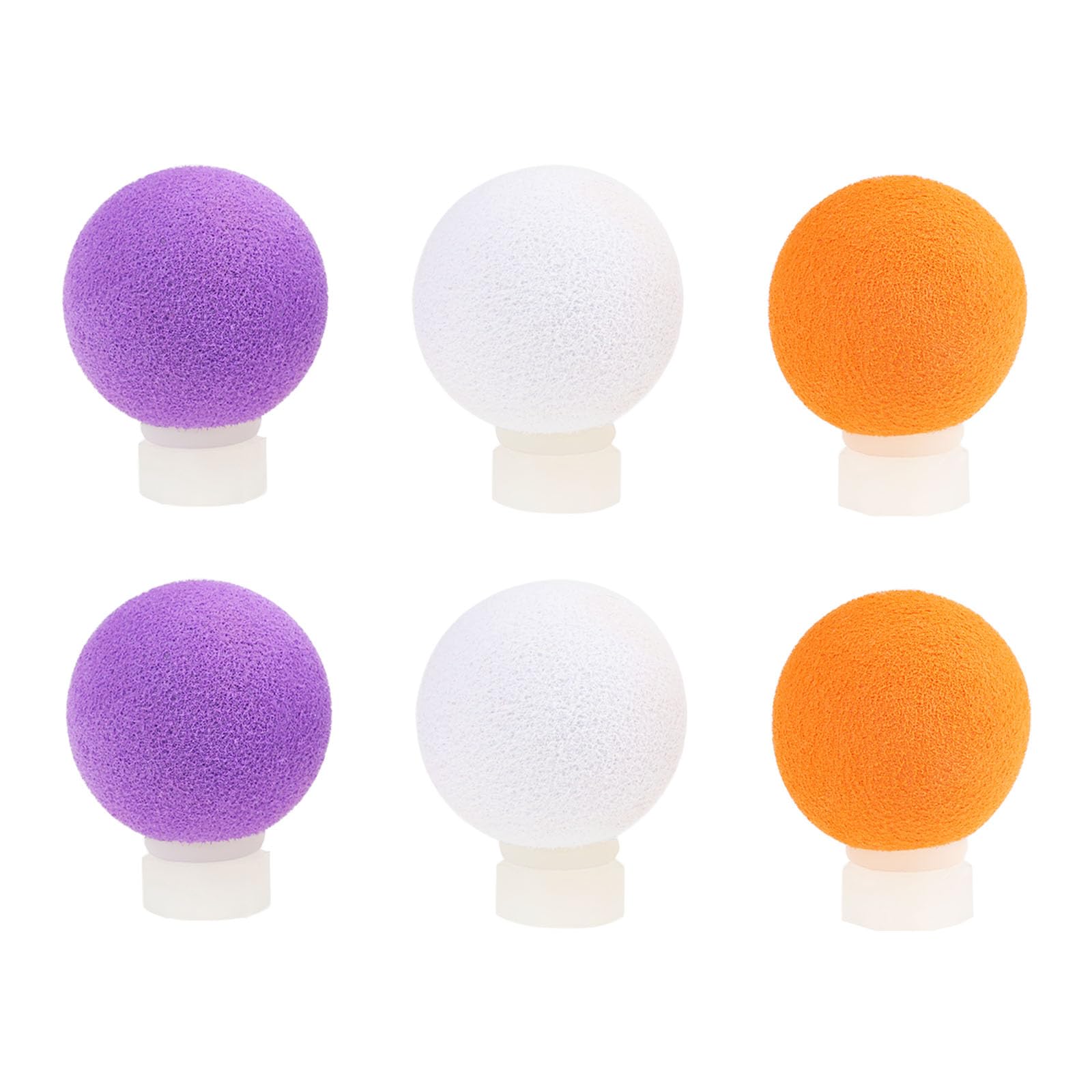As Axis Spindleon White/Orange/Purple 6Pcs 24Mm Foam Adjustable Fly Fishing Indicator Sight Bobs For Carp Fishing ( Purple)