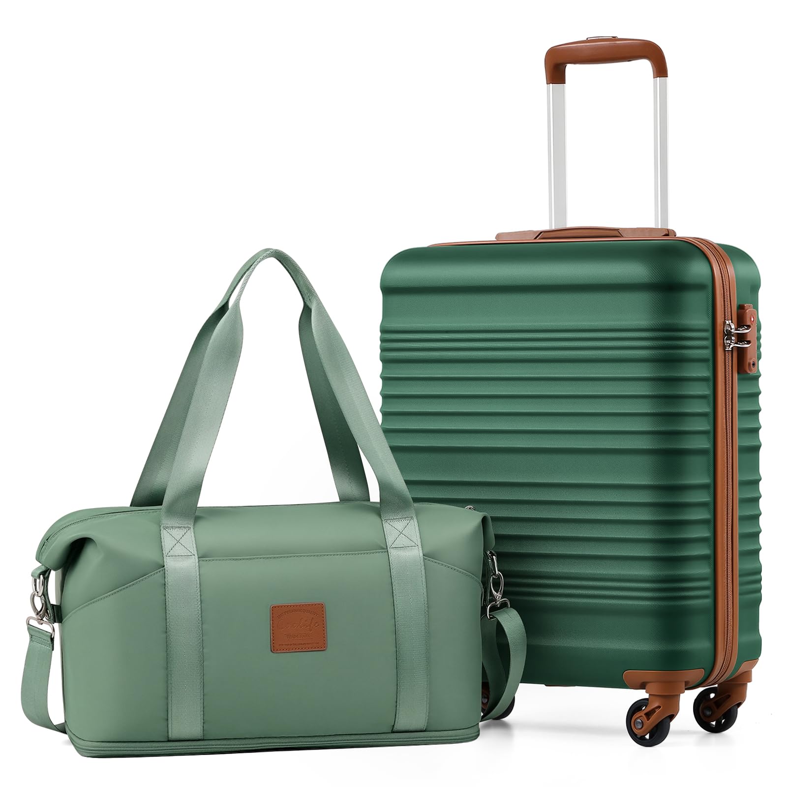 COOLIFE Kabinenkoffer 55X35X20cm für Ryanair Fluggesellschaft Handgepäck Kabinengepäck Leichtgewicht mit TSA-Schloss und 4 Spinner-Rädern 2 Jahre Garantie
