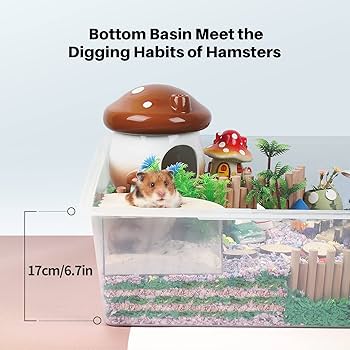 Amazon | BUCATSTATE ハムスターケージ 850 大型サイズ 飼育ケージ