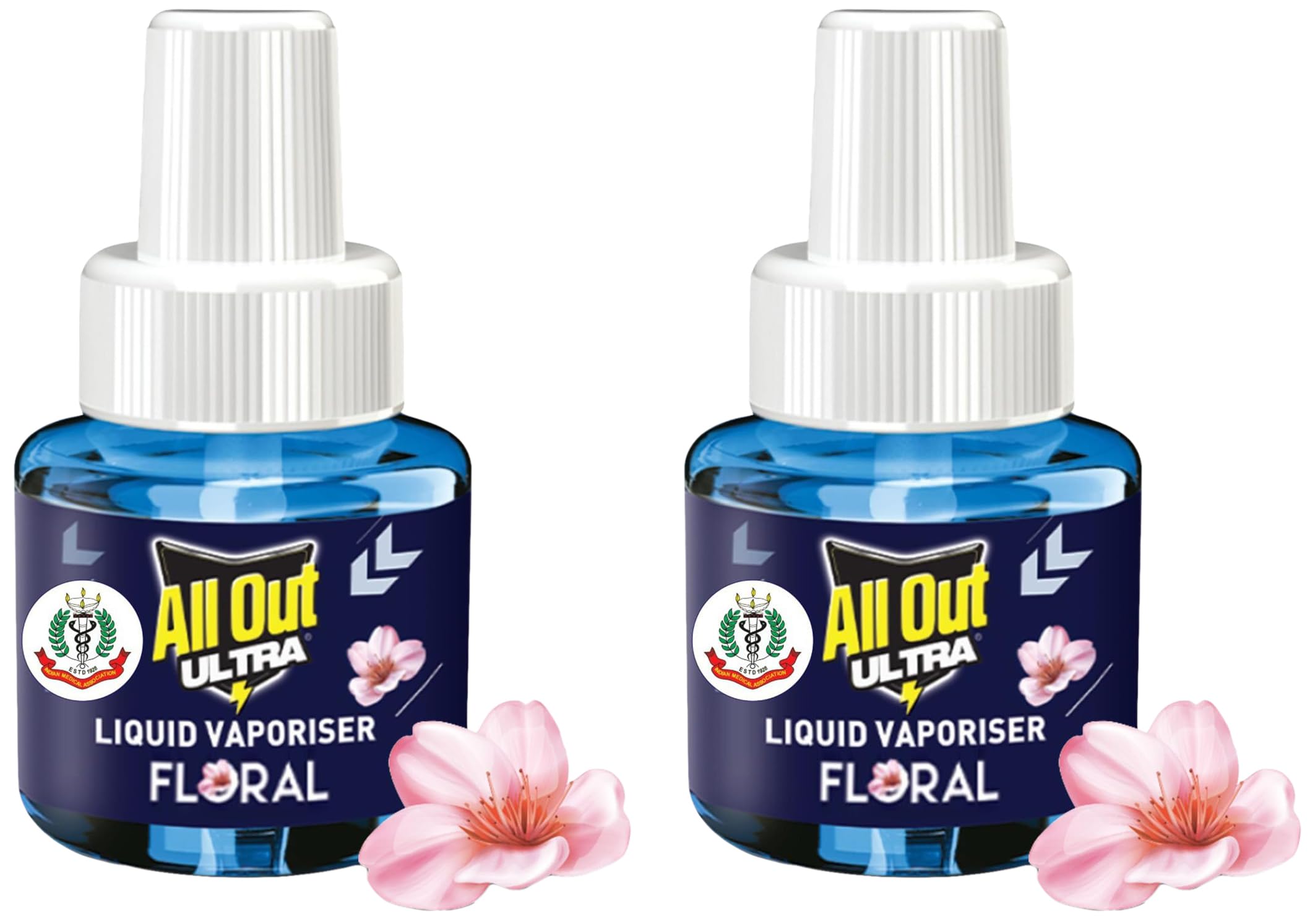 All Out Ultra Power+ Floral Fragrance (Single Refill) 45ML (Pack of 2)-image-15