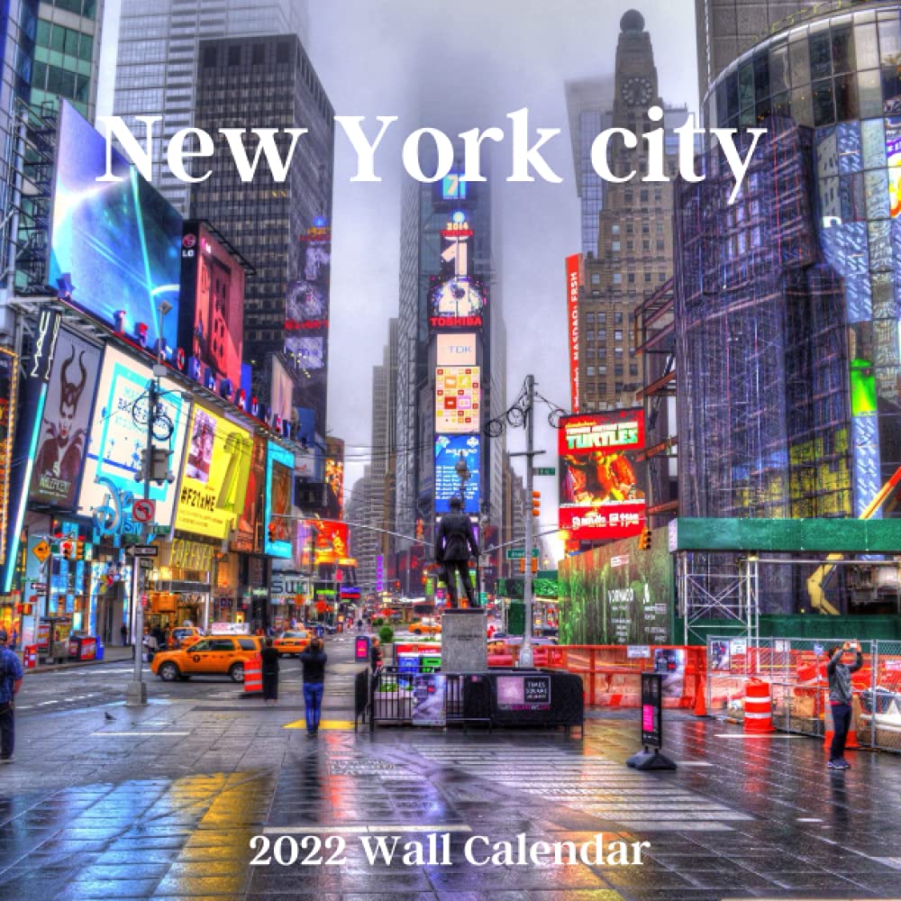 Buy New York City 2022 Wall Calendar New York City 2022 Calendar 