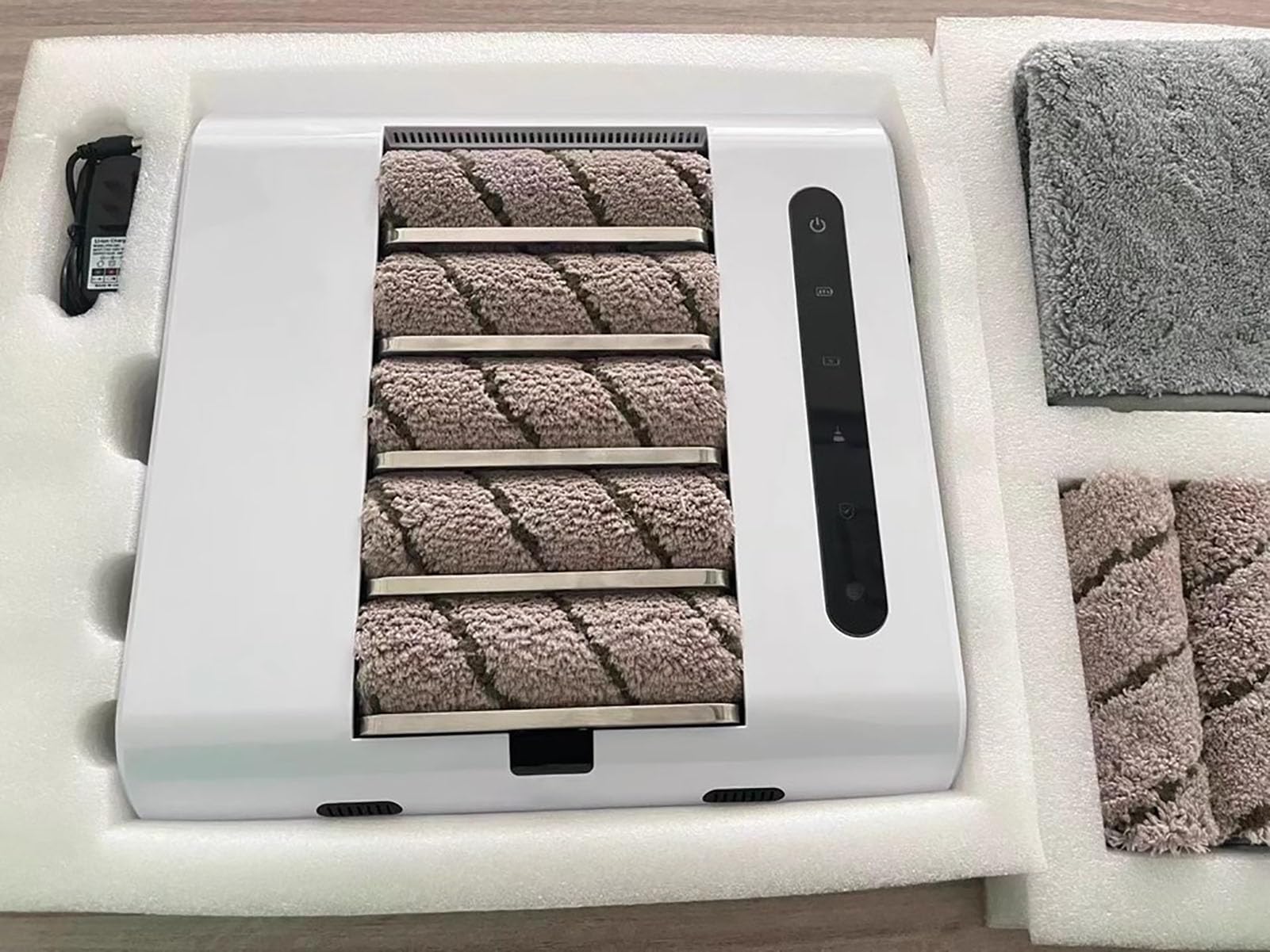 Kit per la Pulizia delle Scarpe, Macchina Automatica a Batteria per la Pulizia delle Suole, sistemas di Pulizia a Secco, Pulizia Rapida in 5 Secondi, per casa e Ufficio.