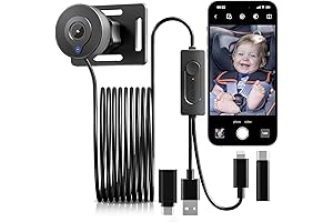 GooTens 1080P HD Baby Car Mirror with Night Vision