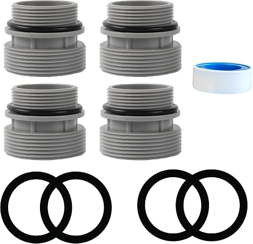 TonGass (2-Pack 40mm to 1 1/2" Filter Hose Conversion Kit