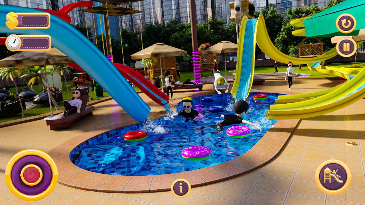 Stickman Aqua Water Slide Park Fun for Android