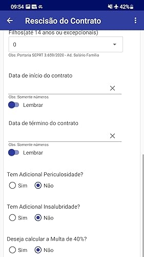 Cálculos Trabalhistas