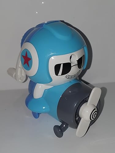 Generic Novedad sacapuntas para niños, sacapuntas de avión, sacapuntas de avión chorro, sacapuntas kawaii, operación manual a mano, sacapuntas para