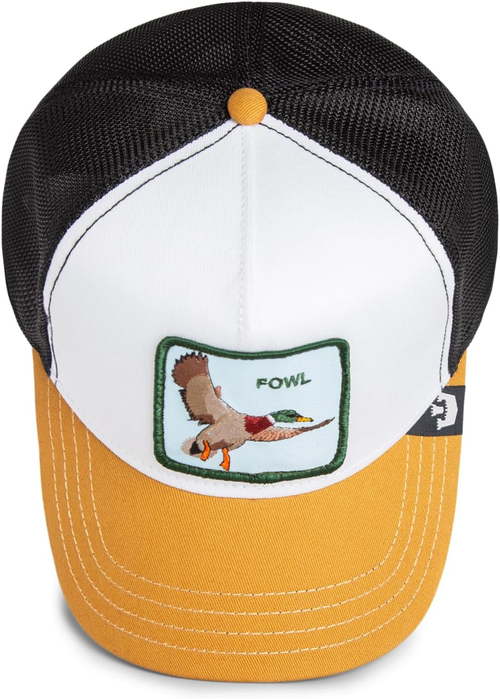Goorin The Fowl Duck Trucker Hat, Snow, Adult One Size, Unisex