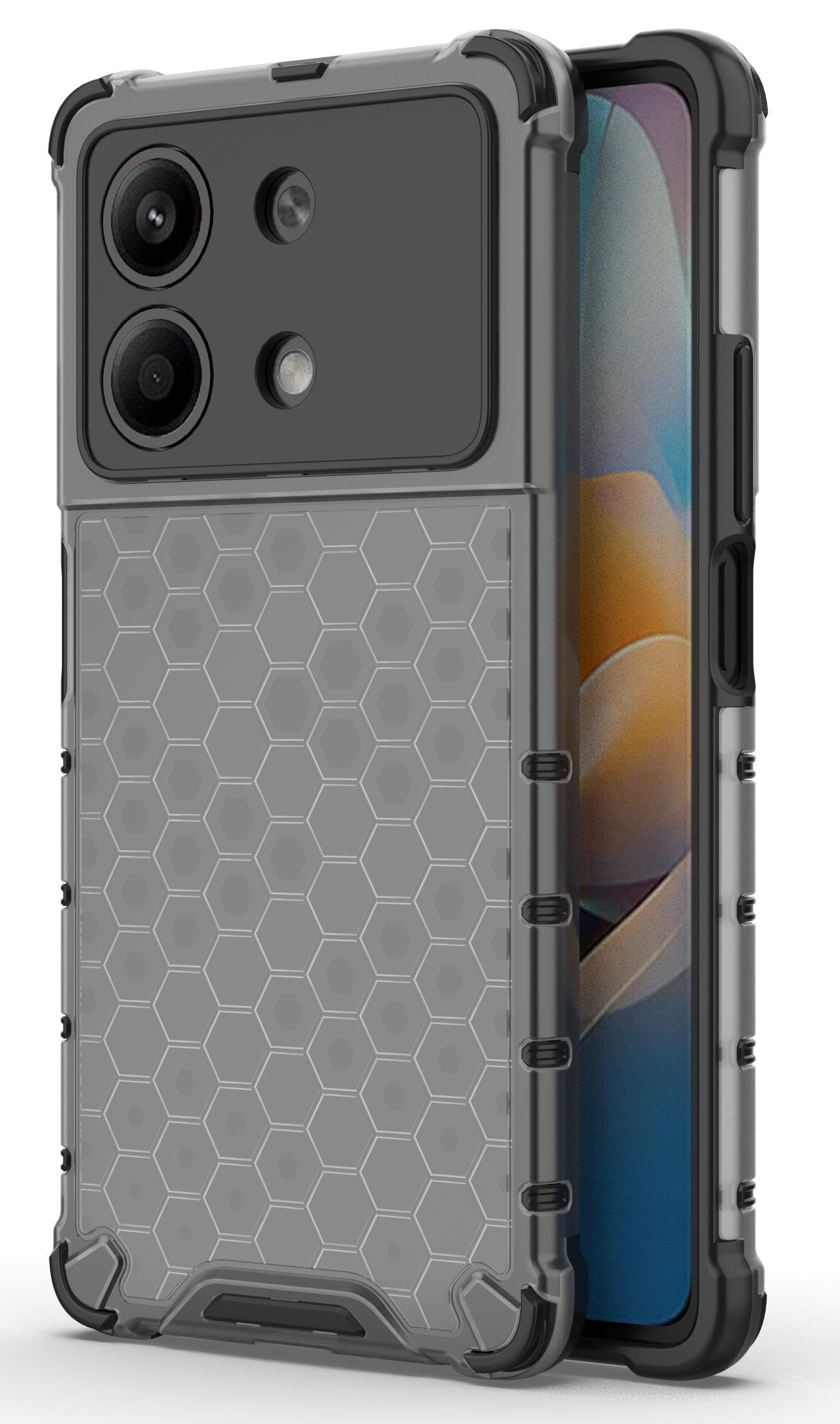 Glasgow | for [ Poco X6 Neo 5G ] Stylish Look Pattern Back Case Cover for [ Poco X6 Neo 5G ] - Black (B0DBZH3HP6) Amazon Price History, Amazon Price Tracker