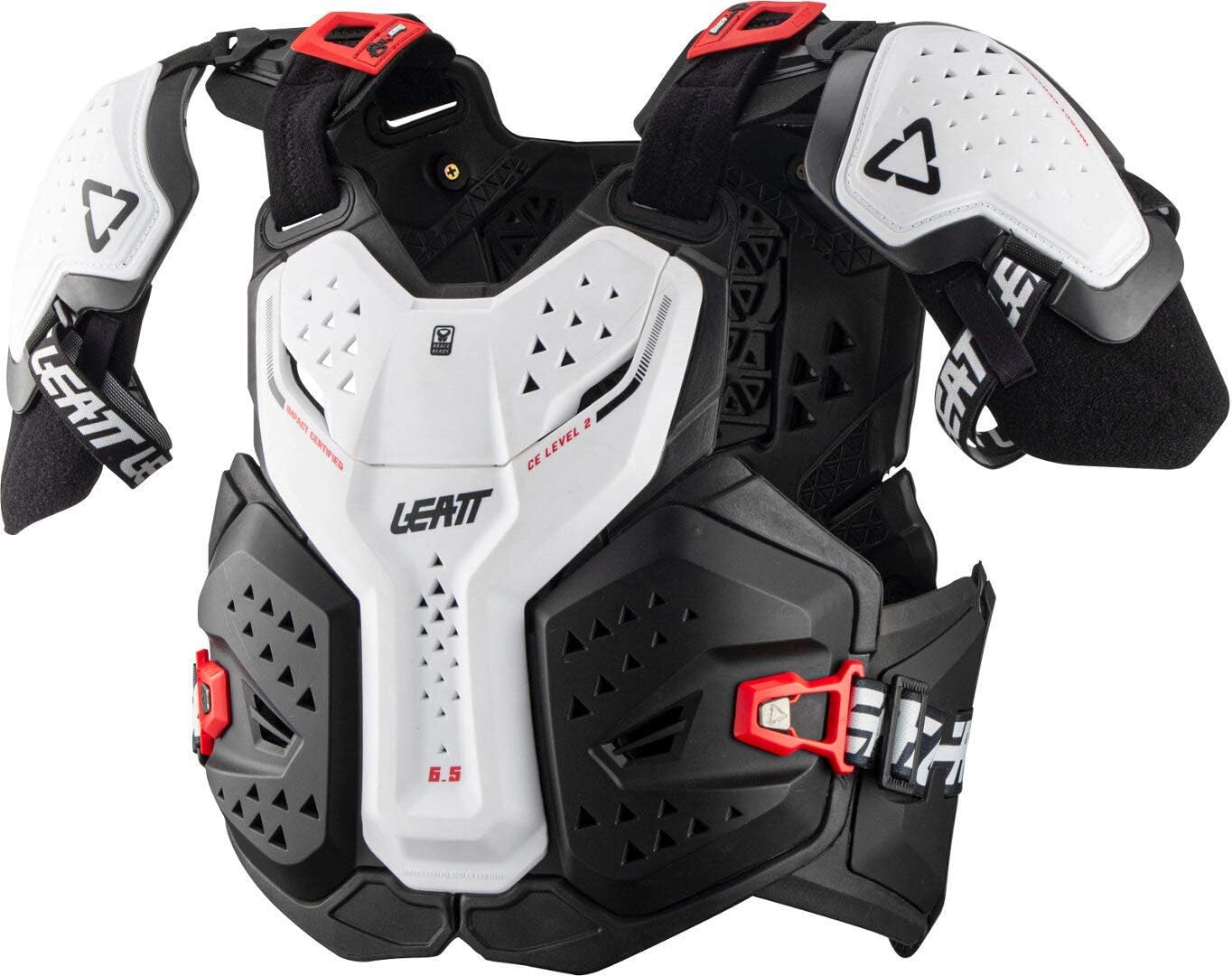 Leatt 6.5 Pro Adult Off-Road Motorcycle Chest Protector - Graphene/Large/X-Large : Automotive