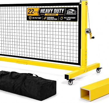 Pro Pickleball Net, 22 FT Tournament-Grade Size