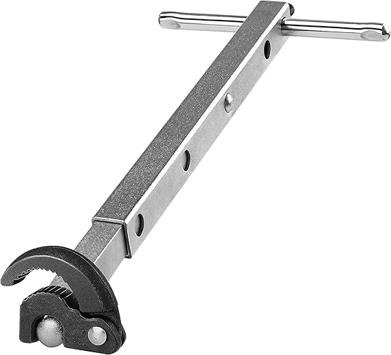 HAUTMEC Telescoping Basin Wrench, Sink Wrench, 3/8" to 11/4" Jaw