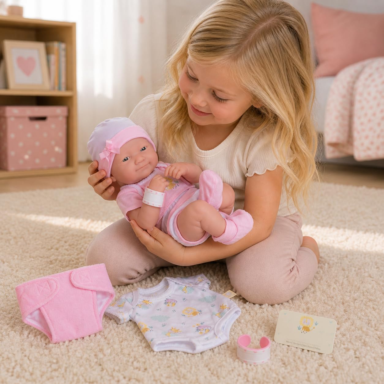 8 piece Layette Baby Doll Gift Set | JC Toys - La Newborn Nursery