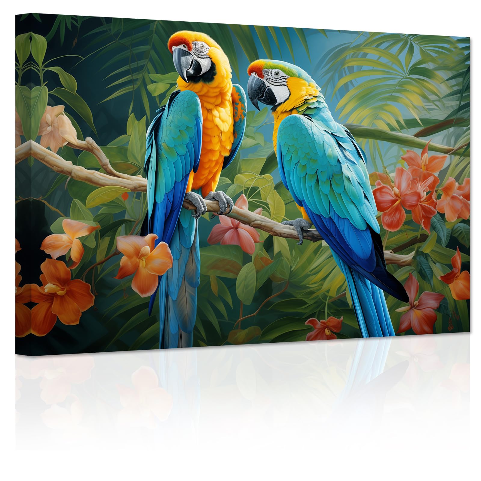 コンゴウインコの壁掛けインテリア コンゴウインコの壁掛けインテリア Amazon.co.jp: ZXHYWYM