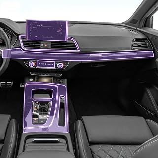 Car Interior Center Console Transparent TPU Paint Protective Film Anti Scratch Sticker LCD Screen PPF,for Audi Q5 SQ5 2022-2025