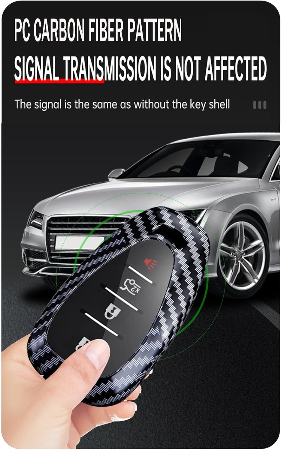 HIBEYO Key Fob Cover Compatible with Chevrolet Onix Equino Orlando Cruze Spark Sonic Camaro Volt Bolt Trax Malibu Blazer Traverse Key Case PC Material Accessories Car Key Holder-A Keychain Black Red