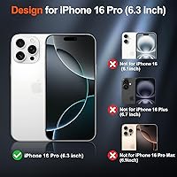 Vista 1457 de SUPFINE Funda magnética para iPhone 11 (compatible con MagSafe) (protección contra caídas de grado militar), translúcida mate a prueba de golpes