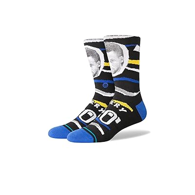 Stance Faxed Curry Crew Cut Socks Shoes Black