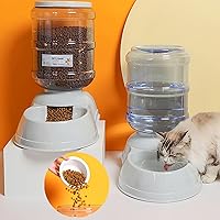 Vista 6 de Dispensador de agua para perros, estación dispensadora de agua para mascotas de 3 galones/11L para perros y gatos grandes, alimentador automático