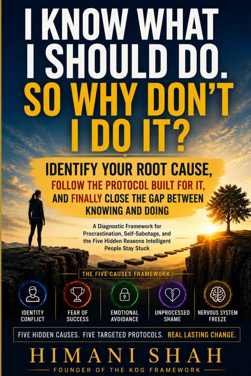 I Know What I Should Do. So Why Don't I Do It?: A Diagnostic Framework for Procrastination, Self-Sabotage, and the Five Hidden Reasons Intelligent People Stay Stuck