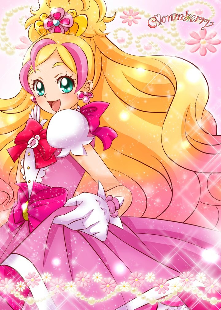 Wall Station Go! Princess PreCure Customized 14x20 inch Silk Print Poster/Wallpaper Great Gift