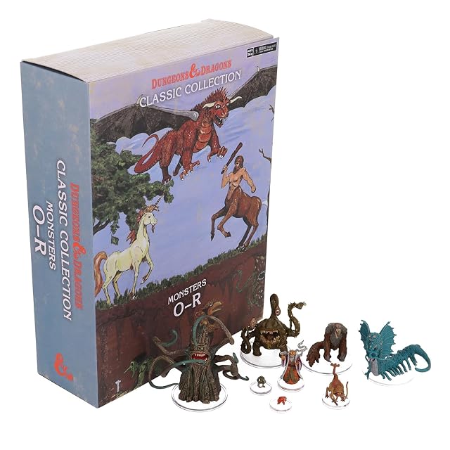 WizKids Colección clásica de D&D: Monsters O-R