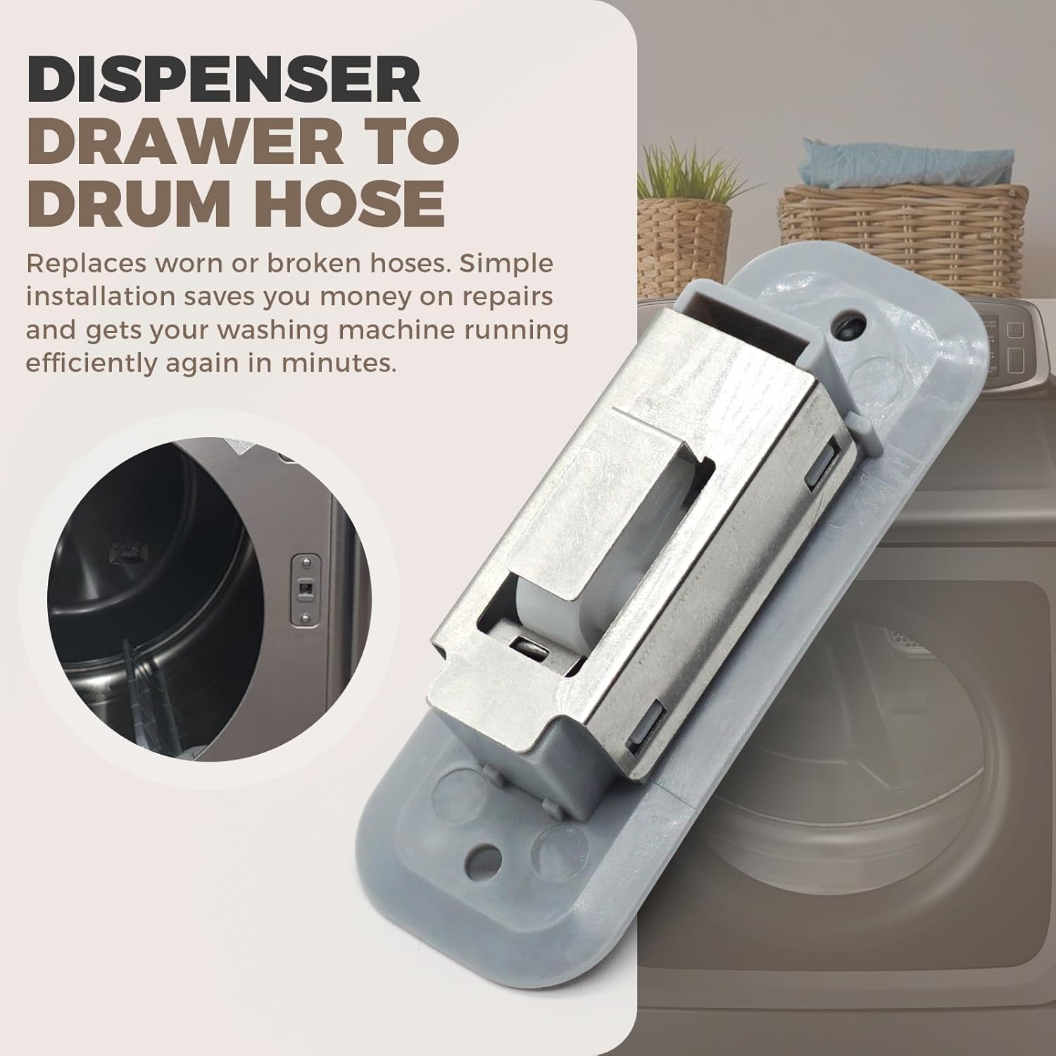 Dryer Lever Holder Assembly DC97-17991A for Samsung Dryers DV56H9000 DV56H9100, Dryer Door Holder Catch