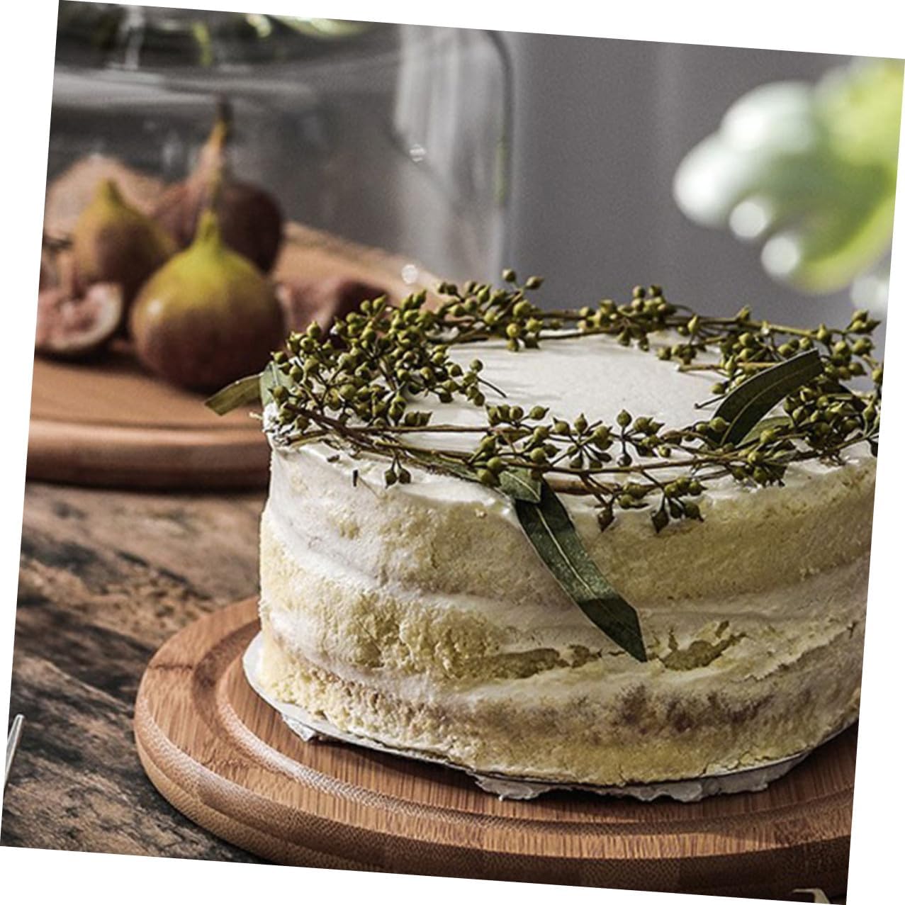 Cake Glass Cover Dome with Large Tray, Food Protective Dome for Dust-free Dessert Display and Cake Preservation, Multi-purpose Confectionery Serving Cover for Home and Party Use