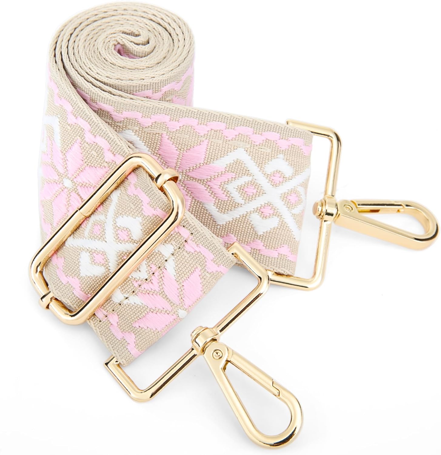 GINJKGO Purse Straps Replacement Crossbody - Adjustable Bag Strap for Purses, Wide Shoulder Strap for Women Guitar Purses