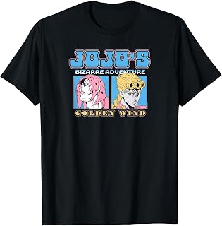 JoJo's Bizarre Adventure Diavolo and Giorno Retro Anime T-Shirt