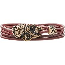 Ocean Jewelry Bracelet Maori Armband with Octopus for Men Women - Wristband Polynesian Nautical Surfer Sea Beach Tribal Style - Gift for Him and Her