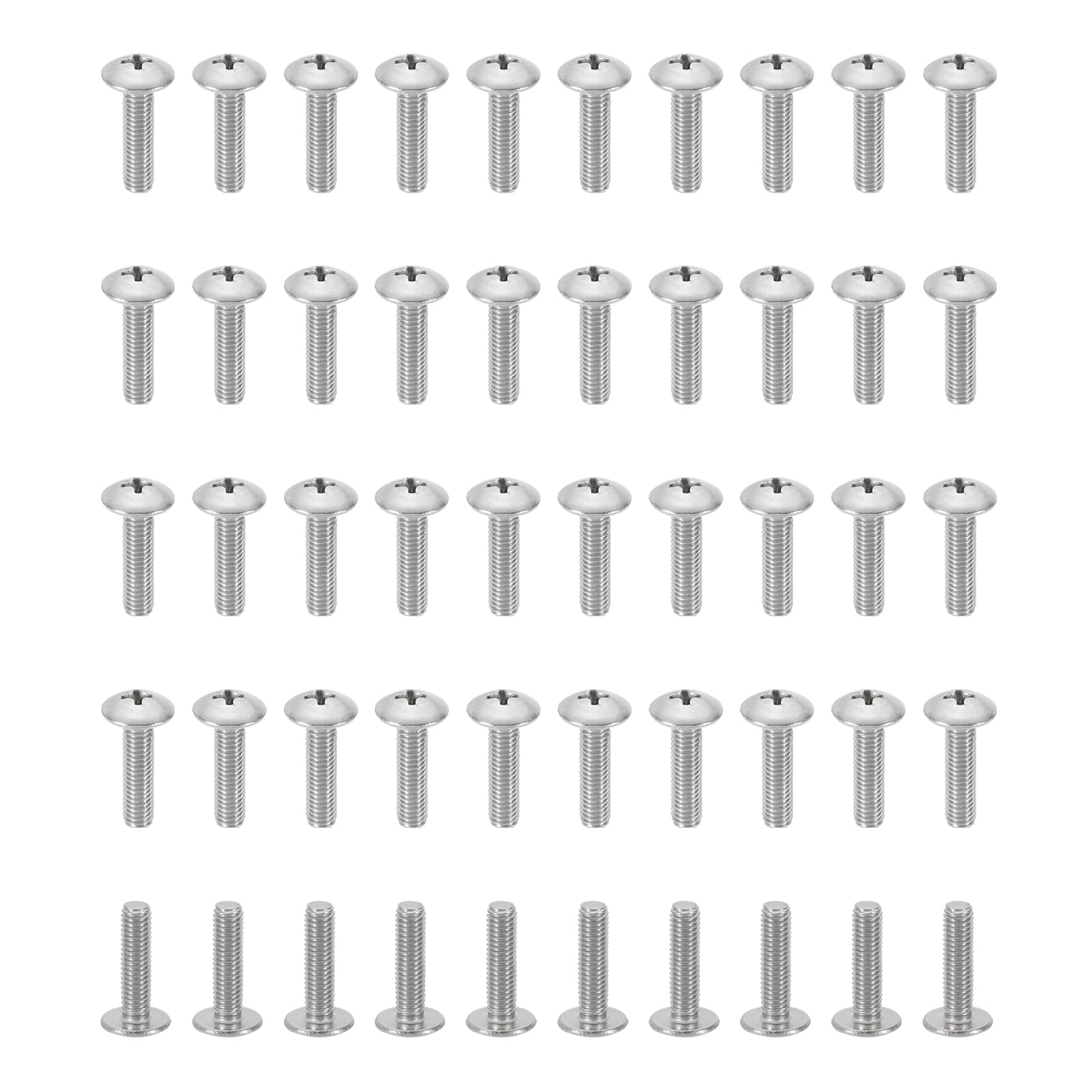 PATIKIL 10#-32x3/4" Truss Head Screws