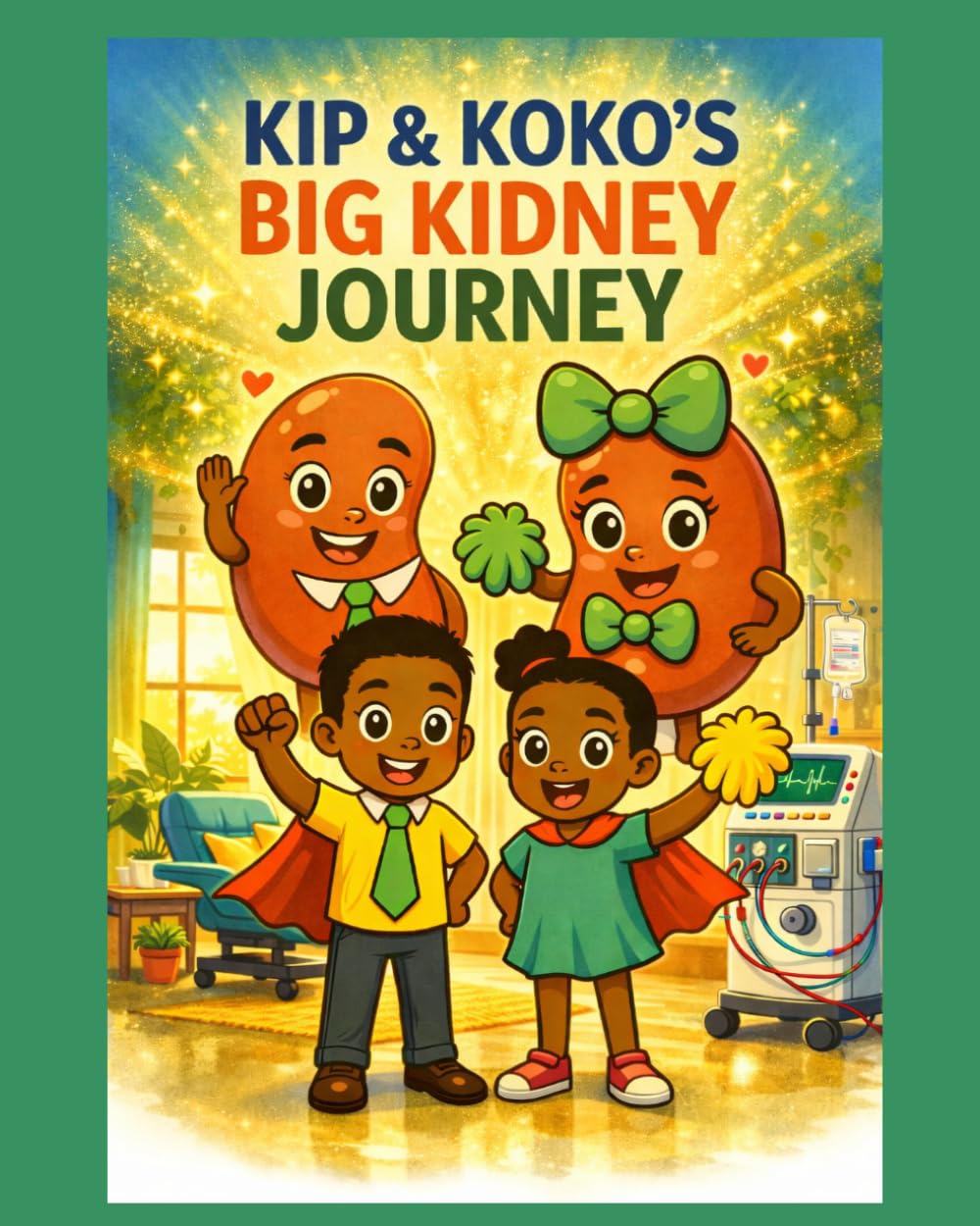 Kip and Koko's Big Kidney Journey: A story about dialysis and transplant for kids