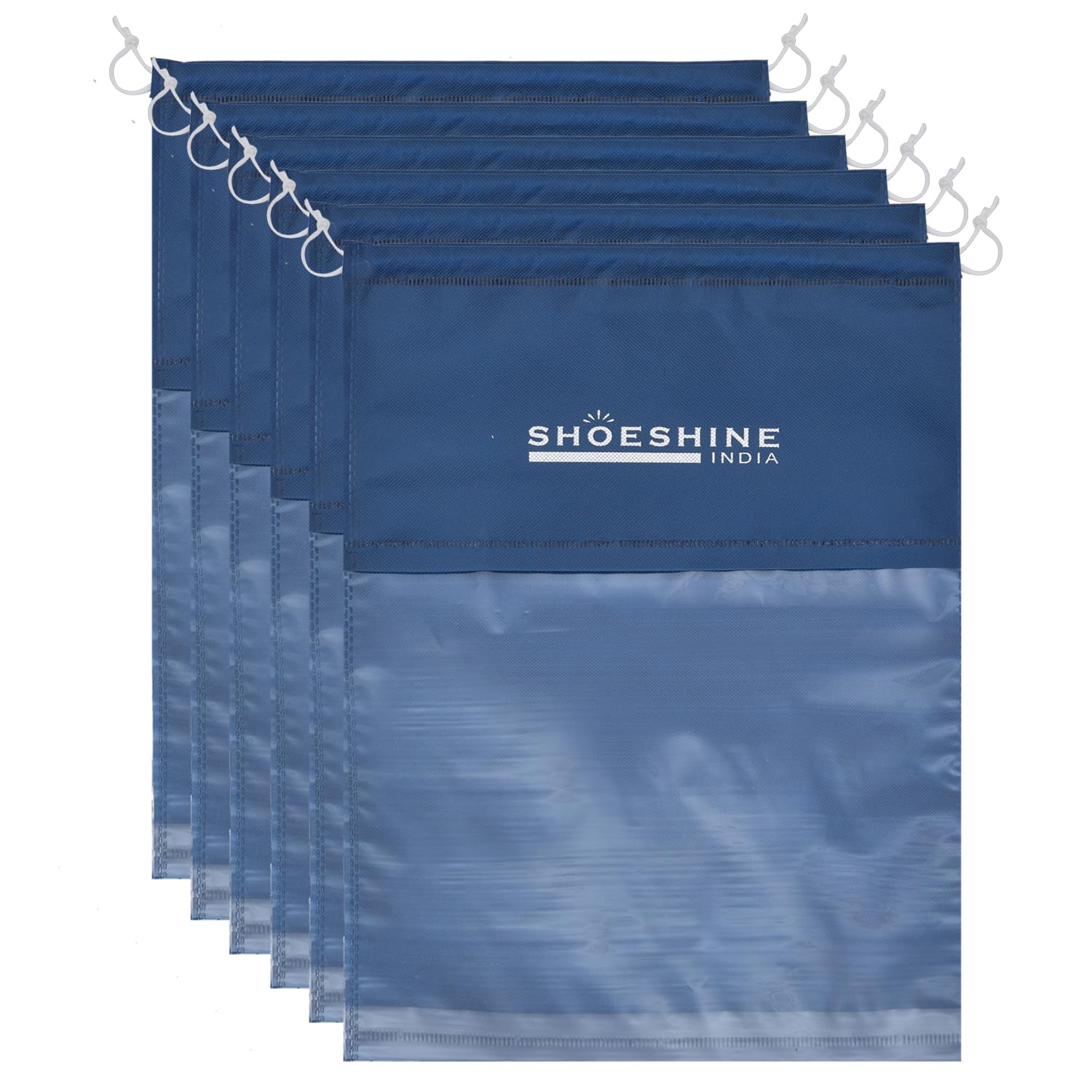 See full amazon price history chart for SHOESHINE Shoe Bag Travel Packing Pouches with Large Window -Women & Men Shoes Cover Travelling Organizer and Storage Pouch - Pack of 6 Navy Blue SHOESHINE Shoe Bag Travel Packing Pouches with Large Window -Women & Men Shoes Cover Travelling Organizer and Storage Pouch - Pack of 6 Navy Blue (B0CWXCRFN5) Amazon Price History, Amazon Price Tracker