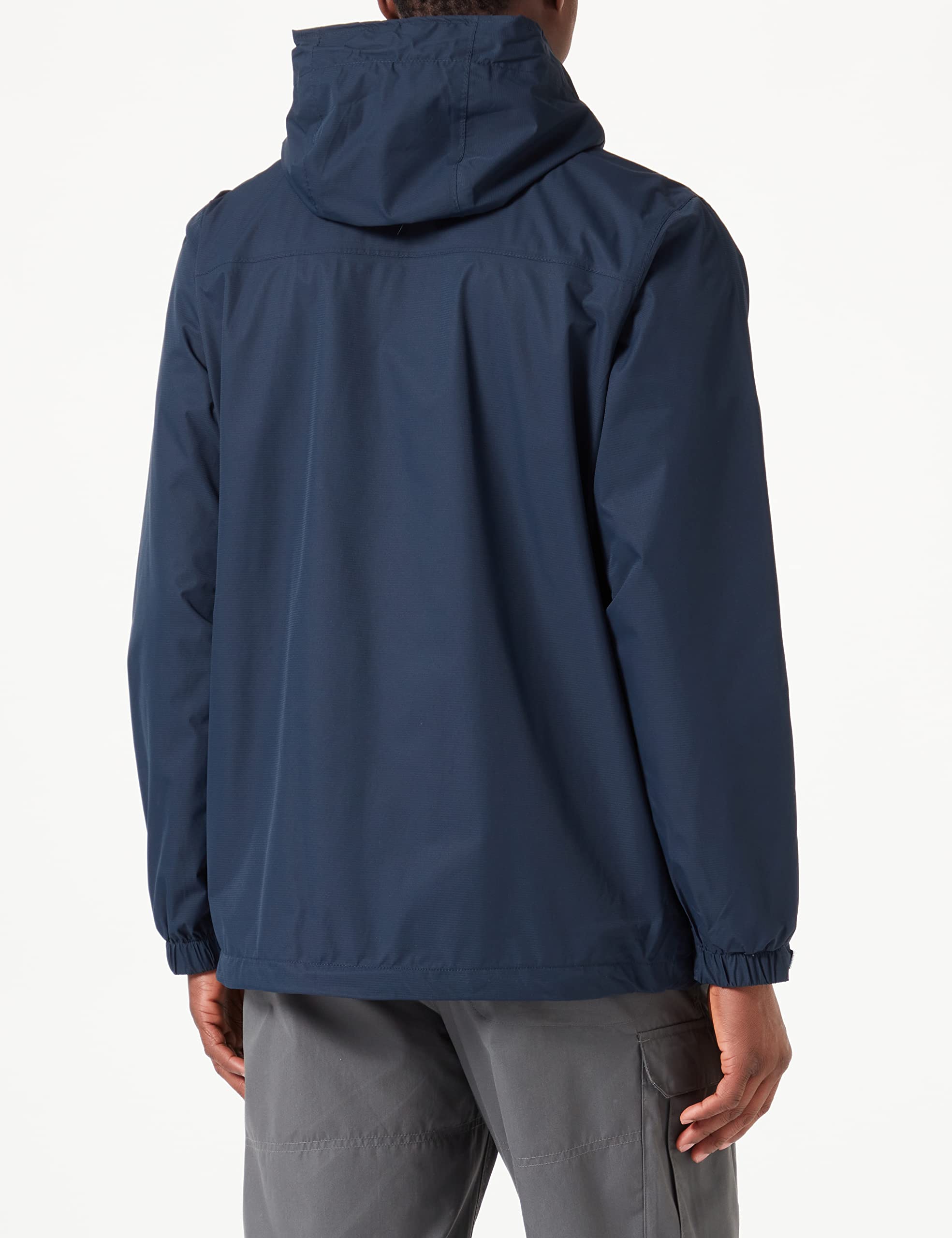 CMP - Chaqueta impermeable con capucha desmontable para hombre