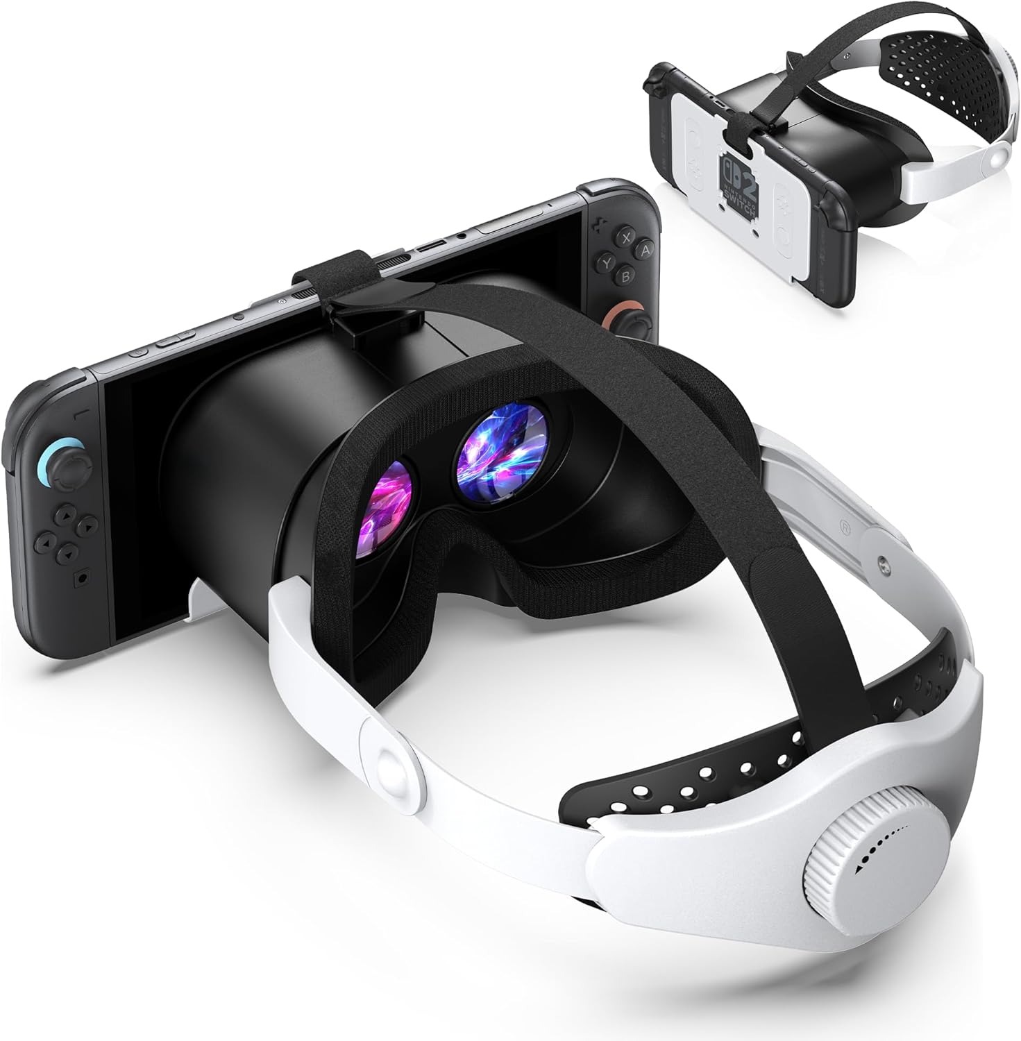 STARTRCGAMES Upgraded VR Headset for Nintendo Switch 2 (2025) - Adjustable HD Lenses, Comfortable Strap, Virtual Reality Goggles