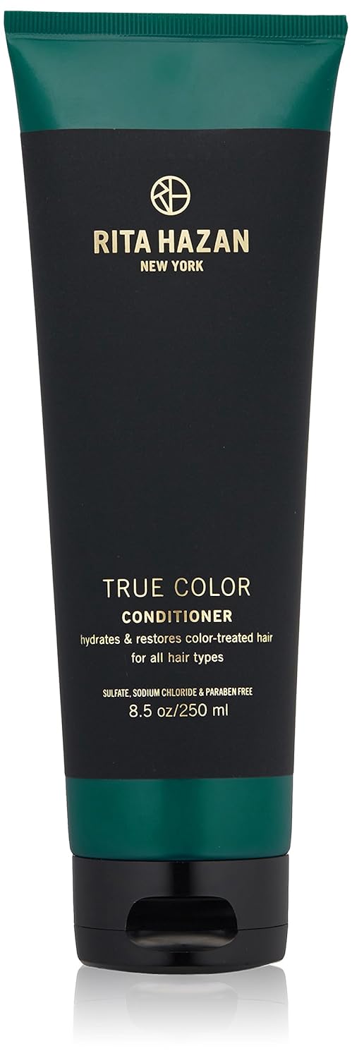 Rita Hazan True Color Conditioner For Color Treated Hair Hydrates Without Weighing Hair Down, 8.0 oz