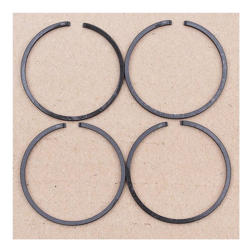 Segments de piston 38mm x 1,5mm compatibles tronçonneuse 136 137 141 142 et débroussailleuse