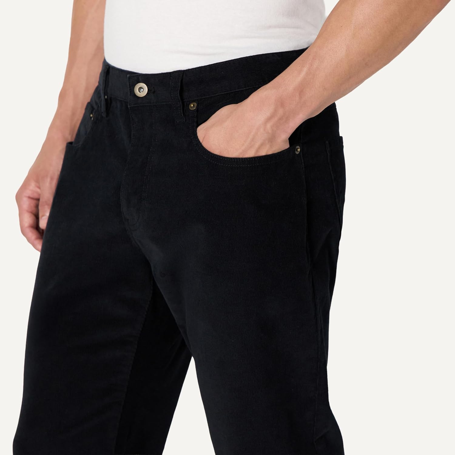 Amazon Essentials Mens Straight Fit 5 Pocket Corduroy Pant - Image 4