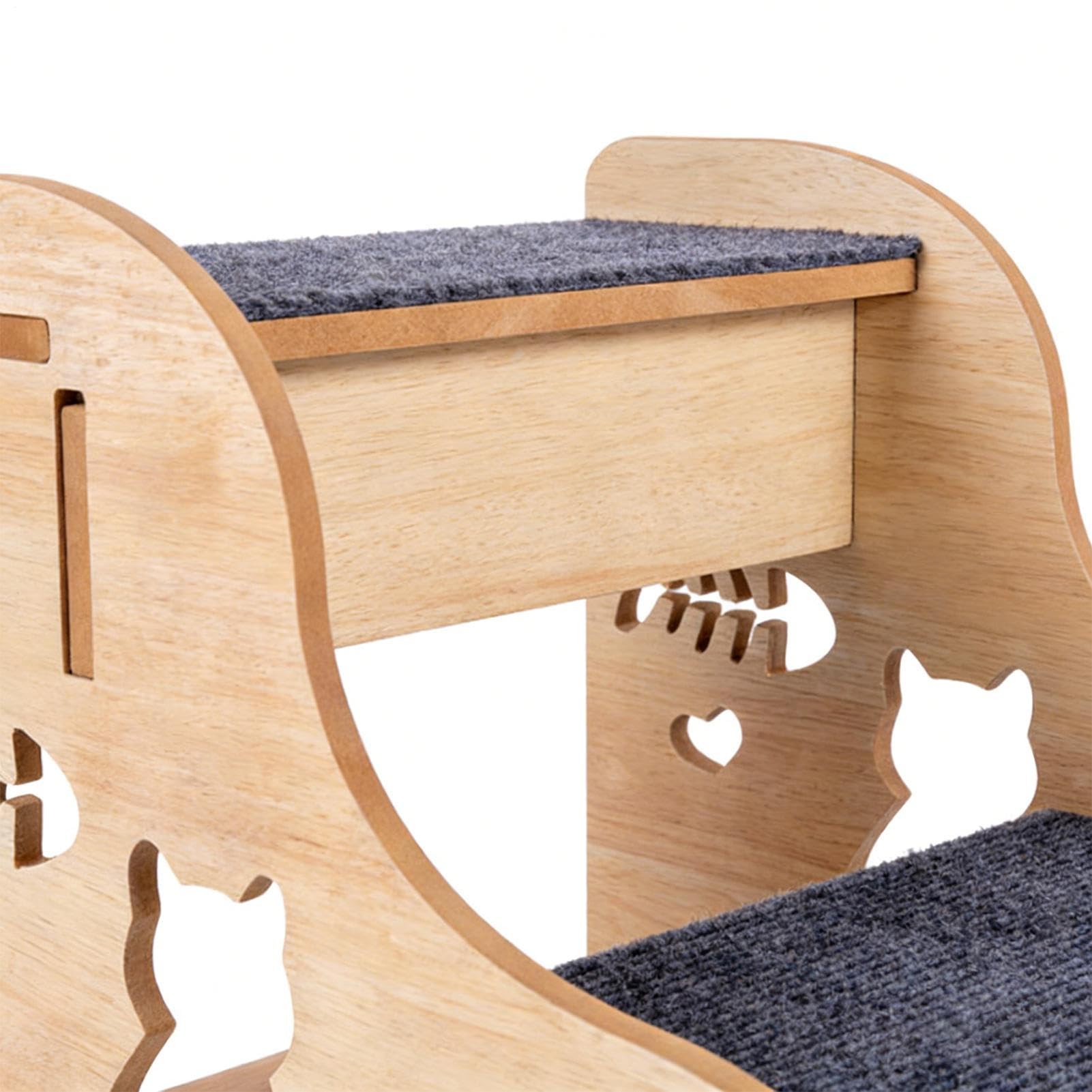 Escalier pour Chien pour Lit Rampe d'escalier antidérapante Robuste