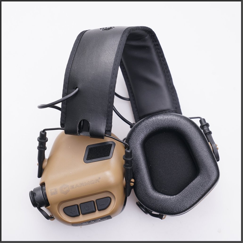 EARMOR protección auditiva Activa M31 Mark3 NRR 22 Coyote marrón