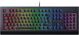 Razer Cynosa V2 - Membrane Gaming Keyboard (Keyboard with Soft Spring-Loaded Keys, Media Keys, Cable Management, Fully Programmable, RGB Chroma Lighting) UK Layout | Black
