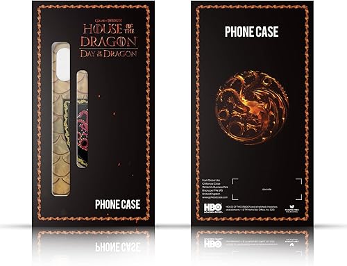 Miniatura 7 de Head Case Designs Officially Licensed House of The Dragon: Television Series Crown Graphics Hard Back Case Compatible with Apple iPhone XR