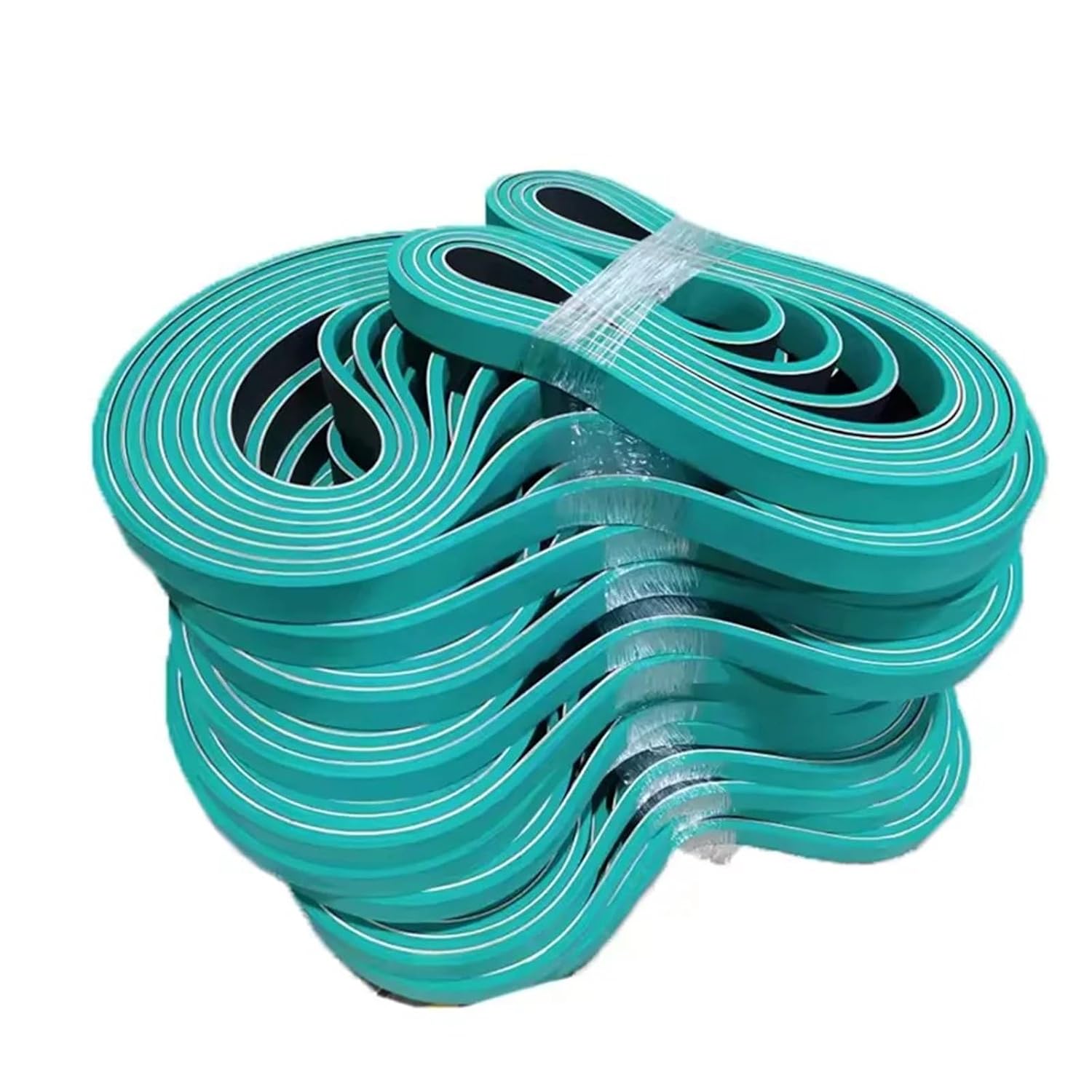 650mm-1535mm 8.0mm Thickness Wear-Resisting Green Rubber Flat Belt Feeder Belt Folder Gluer Belts(950x25x8mm)