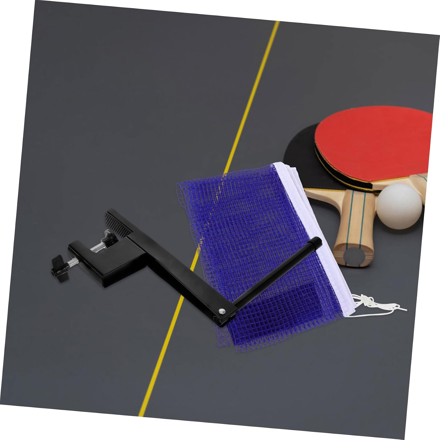 Toddmomy Table Tennis Net Table Tennis Training Kit Pingpong Game Table Accessories Table Tennis Rebound Net Table Tennis Glue Table Tennis Ball Catch Net Table Tennis Replacement Iron