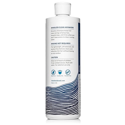 Miniatura 5 de Rinseless Champú sin agua de 16 onzas  Obtén un cabello fresco y limpio con olor sin necesidad de enjuague con agua ideal para ancianos hospitales