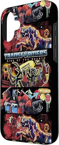 Vista 59 de Funda para iPhone 12/12 Pro Transformers: Rise of the Beasts Epic Graffiti Battle Panels